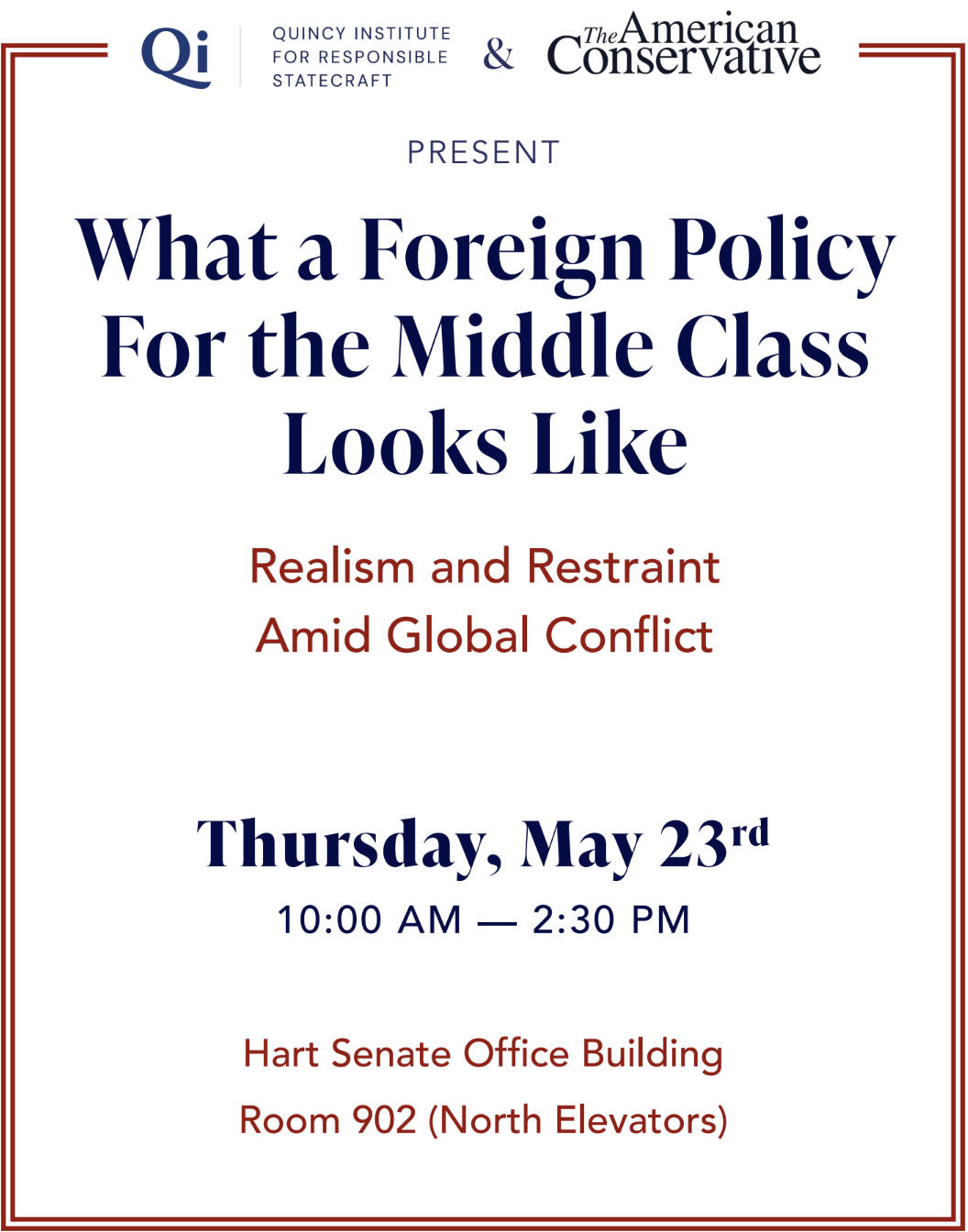 What a Foreign Policy For the Middle Class Looks Like